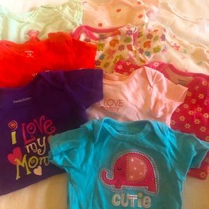 🛑SOLD🛑 Lot of 10, 12 month Onesies